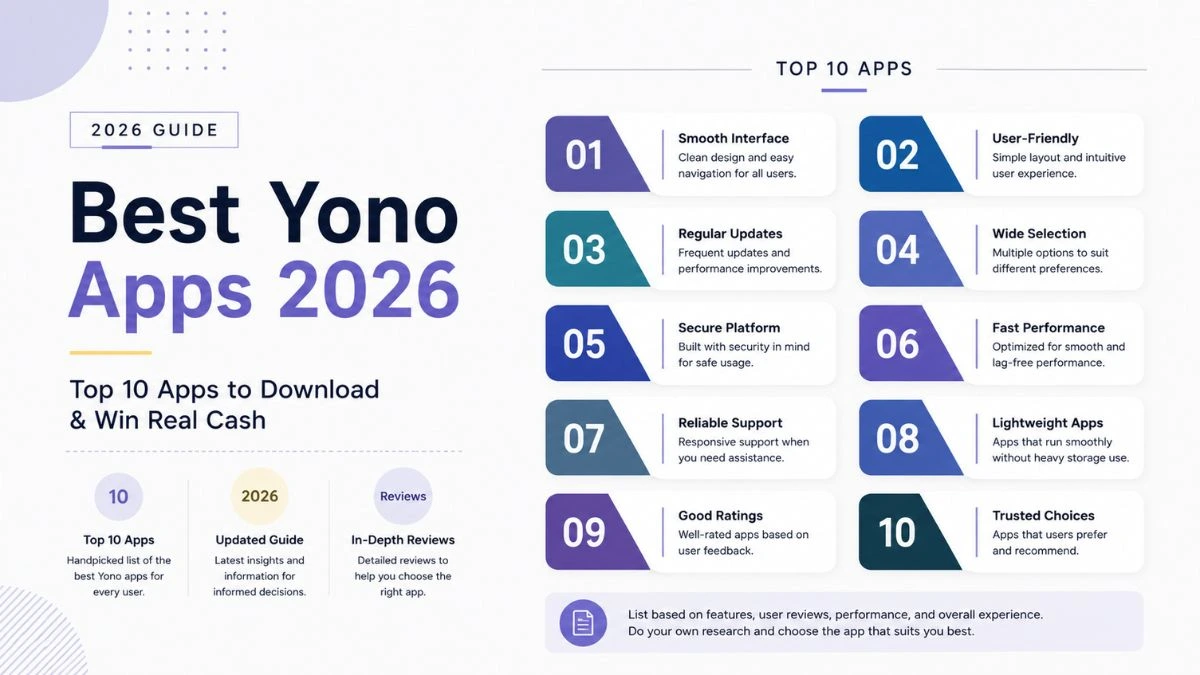 Best Yono Rummy Apps 2026 — Top 10 Compared